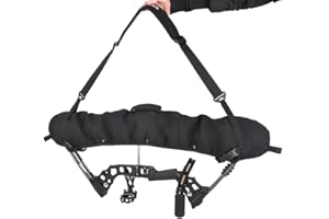 ZSHJGJR Archery Compound Bow Sling String Protector Cams Case Carrying Shoulder Strap Holder Accessories for Outdoor Hunting