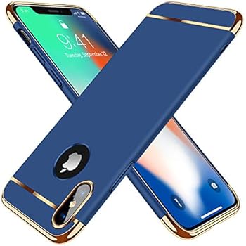 TORRAS Lock Series iPhone X Case, iPhone Xs Case, Thin 3 in 1 Hybrid Hard Plastic Matte Finish Slim Cover Anti-Scratch Phone Case for iPhone Xs/X 5.8