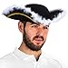 Pirate Hat - Colonial Hats - Tricorner Hat - Revolutionary War Costume - Buccaneer Hat by Funny Party Hats