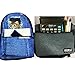 FOR U DESIGNS Cool White Sleepy Dog Animal Soft Cotton Canvas Bookbag Back Pack