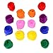 Outus 14 Pieces Dance Scarves Multicolor Juggling Scarves Rhythm Band Scarves, Square