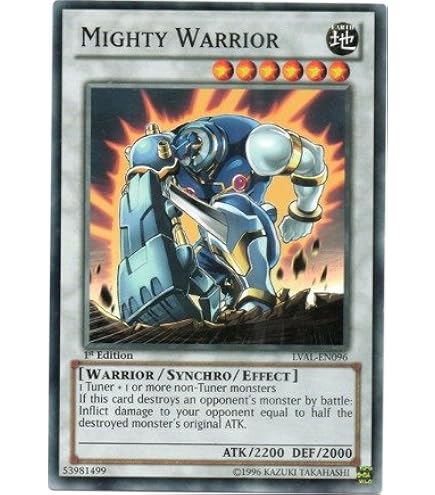 lightning fighter yugioh card Amazon.com: Yu-Gi-Oh! - Lightning Warrior (TU07-EN007) - Turbo Pack 7 -  Unlimited Edition