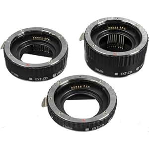Amazon.com : Vello Auto Extension Tube Set for Canon EOS