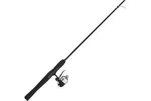 Zebco 33 Spincast Reel and 2-Piece Fishing Rod Combo, Comfortable EVA Handle, Quickset Anti-Reverse Fishing Reel with Bite Alert