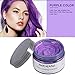 Temporary Hair Color Wax,Hair Color Spray Wax, Natural Hair Coloring Wax Material Disposable Hair Styling Clays Ash for Cosplay,Party,Masquerade, Halloween.etc (#Red, 1 Pack)