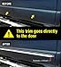 Made in USA! Compatible with 2015-2020 Chevy Tahoe | GMC Yukon Factory Style Body Side Molding Trim 4PC