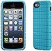 Speck Products PixelSkin Rubberized Case for iPhone 5 & 5S - Peacock Blue