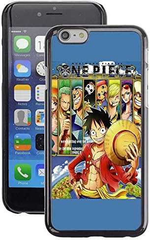 iPhone 5 Case, iPhone 5S Cover, iPhone SE Cases, Anime One Piece 63 Drop Protection Never Fade Anti Slip Scratchproof Black Hard Plastic Case