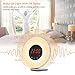Radio Sunrise Alarm Clock, AK1980 Wake Up Light with 7 Colors Nature Sounds Snooze Function for Kids Teens Girls
