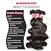 Jolia Hair 8A Grade Virgin Brazilian Body Wave 3 Bundles with 4x4 Free Part Lace Closure 100% Unprocessed Brazilian Human Hair Weave Extensions(20 22 24 + 46 closure)