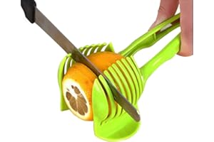 Fruit Slicer Reusable Plastic Fruit Cutter Handheld Fruit Cutting Machine Kitchen Supplies for Fruit Vegetable Use 1PCS Green