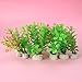VORCOOL 10 pcs Artificial Aquarium Fish Tank Water Plant Plastic Decoration Ornament (Random Color)
