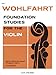 Foundation Studies for the Violin - Book II