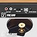 House of Marley, Stir It Up Turntable – 45/33 RPM, USB jack in back for analog to PC recording, Replaceable Cartridge, Bamboo Plinth, EM-JT000-SB Signature Blackthumb 3