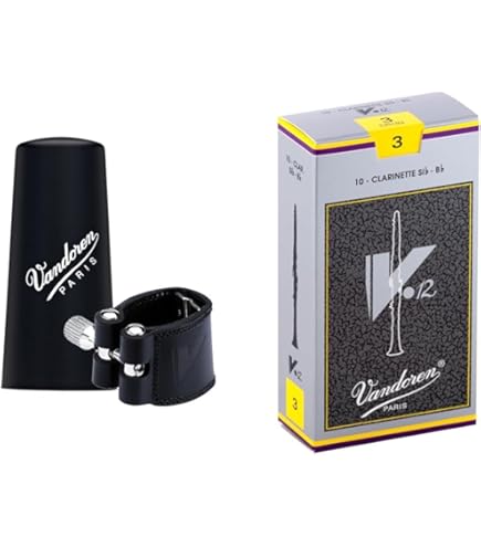 Amazon.com: Vandoren LC22P Leather Ligature and Plastic Cap