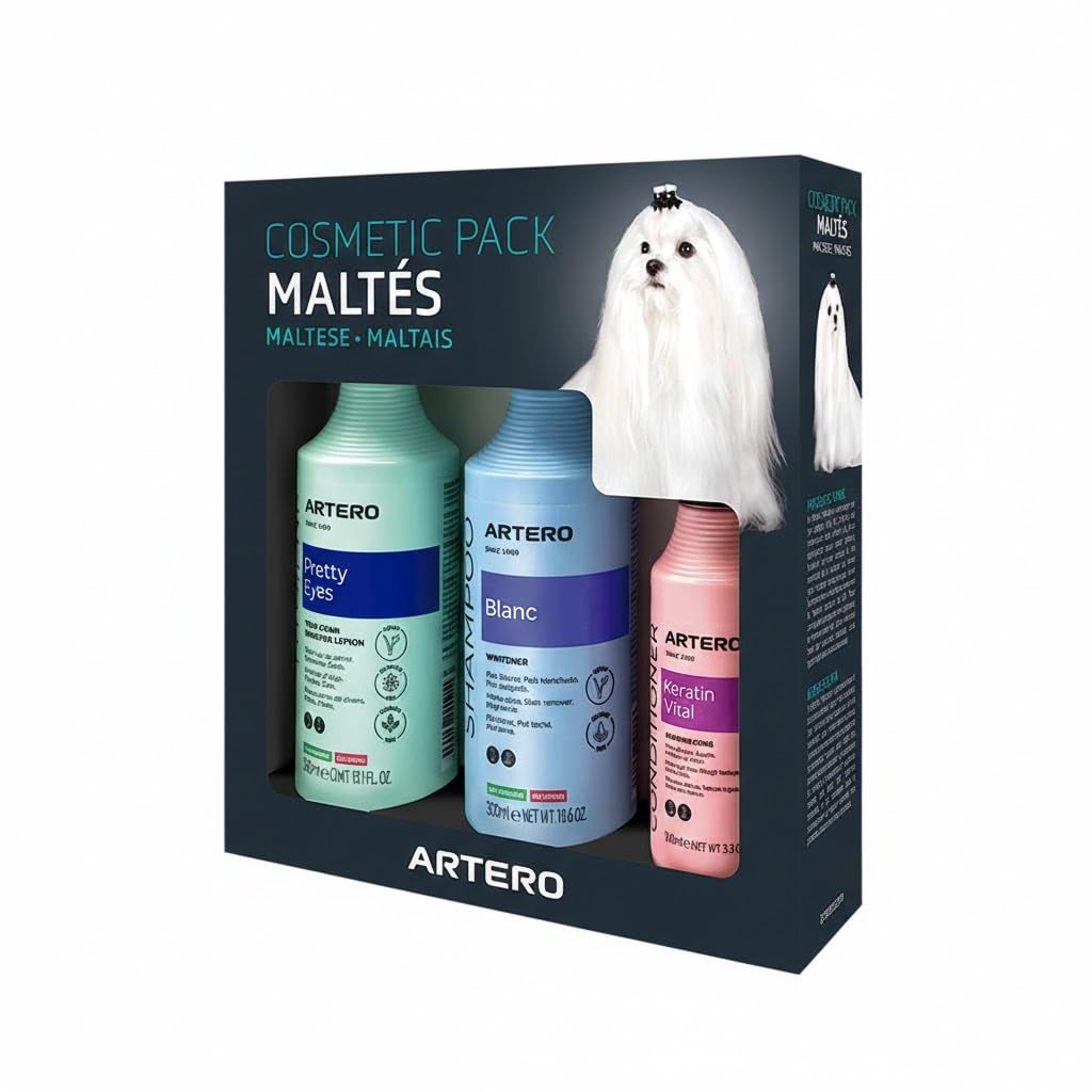 Artero Set Cosmetica Bichon Maltes(H648+H672+H673)