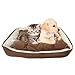 HARBO Pet Bed for Dogs Cats, Ultra-Soft & Warm, Anti-Slip Moisture-proof Backing, High Grade Pet Cushion 33''x25''