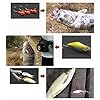 Isafish-101-pcs-Fishing-Lure-Kit-Combo-Including-Fish-Hooks-HardSoft-Bait-And-Other-Saltwater-Freshwater-Lures-for-Fishing-With-Tackle-Box-White