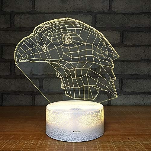 Eagle Brand Novelty Electronic Product Personality Table 3D Light Cartoon Plug 3D Night Light Cute Cartoon Children's Toys