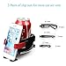 Bestek 2 in 1 Anti Slip Car Cup Holder Combo and Automobile Car Mount Holder for iPhone, Samsung and More