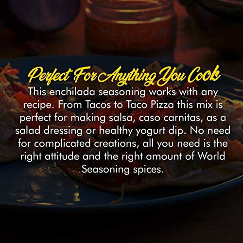 Mexican Seasoning Blend - Tex Mex Seasoning - Mexican Spice Blend - Taco Spices - Fajita Mix - Chicken Burgers - Fish Taco Seasoning Powder - Burrito Seasoning Mix - Spicy Salsa - MEXICAN IN A MINUTE - Thumbnail 3