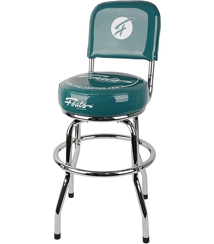 Amazon.com: Fender Embossed Black Logo Swivel Barstool, Great