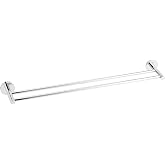 GROHE 40802001 Essentials Double Towel Bar, 24-Inch, Starlight Chrome