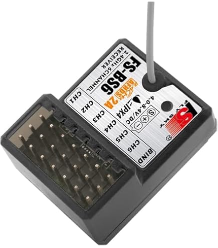 FEICHAO Flysky FS-BS3 FS-BS4 FS-BS6 Receiver With Gyro Stabilization System Compatible With Flysky Remote Control Spare Parts (FS- BS6