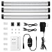 Albrillo LED Under Cabinet Lighting, Dimmable Under Counter Lighting, 12W 900 Lumens, Warm White 3000K Kitchen Cabinet Strip Lights, Pack of 3 primary