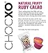 ChocXO Peanut Butter and Ruby Chocolate Cups | Fruity Ruby Chocolate Surrounding Creamy Peanut Butter | Non GMO, Gluten Free, Kosher and No Artificial Flavors or Colors, 88 g