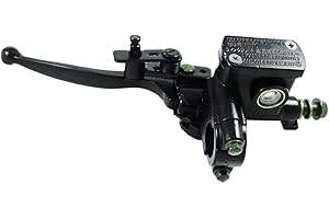 KIDS ATV PARTS INC Left Hand Hydraulic Brake Master Cylinder with Handle Lever for 50cc 70cc 90cc 110cc 150cc ATV Quad Dirt Bike TaoTao Sunl Buyang Lifan Kazuma