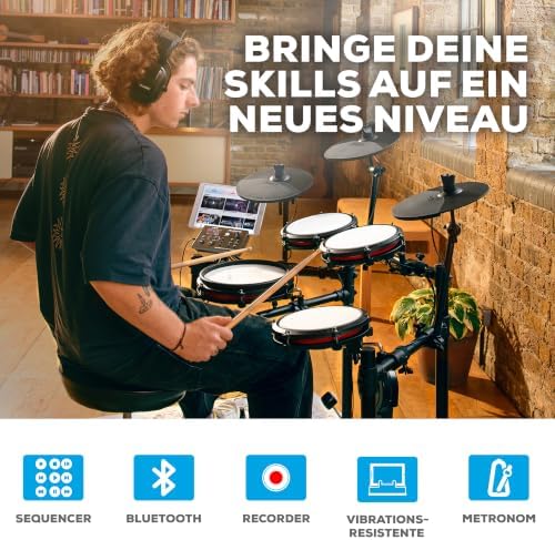 Nitro Max Kompaktes elektronisches Schlagzeug