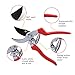 FLORA GUARD Professional Hand Pruner-Bypass Pruning Shears with Safety Lock, Tree Trimmers Secateurs, Garden Shears, Clippers for The Garden