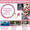 Ansharinc-Weighted-Hula-Hoops-for-Adults-and-Kid-Fitness-Hula-Hoops-at-Home-and-Office-Smart-Hula-Hoops-for-Weight-Loss-1kg-Adjustable-Weighted-Hula-Hoop-for-Exercise Weighted Hula Hoops for Adults and Kids , Smart Hula Hoops for Weight Loss, 1kg/52inch Adjustable Weighted Hula Hoop for…