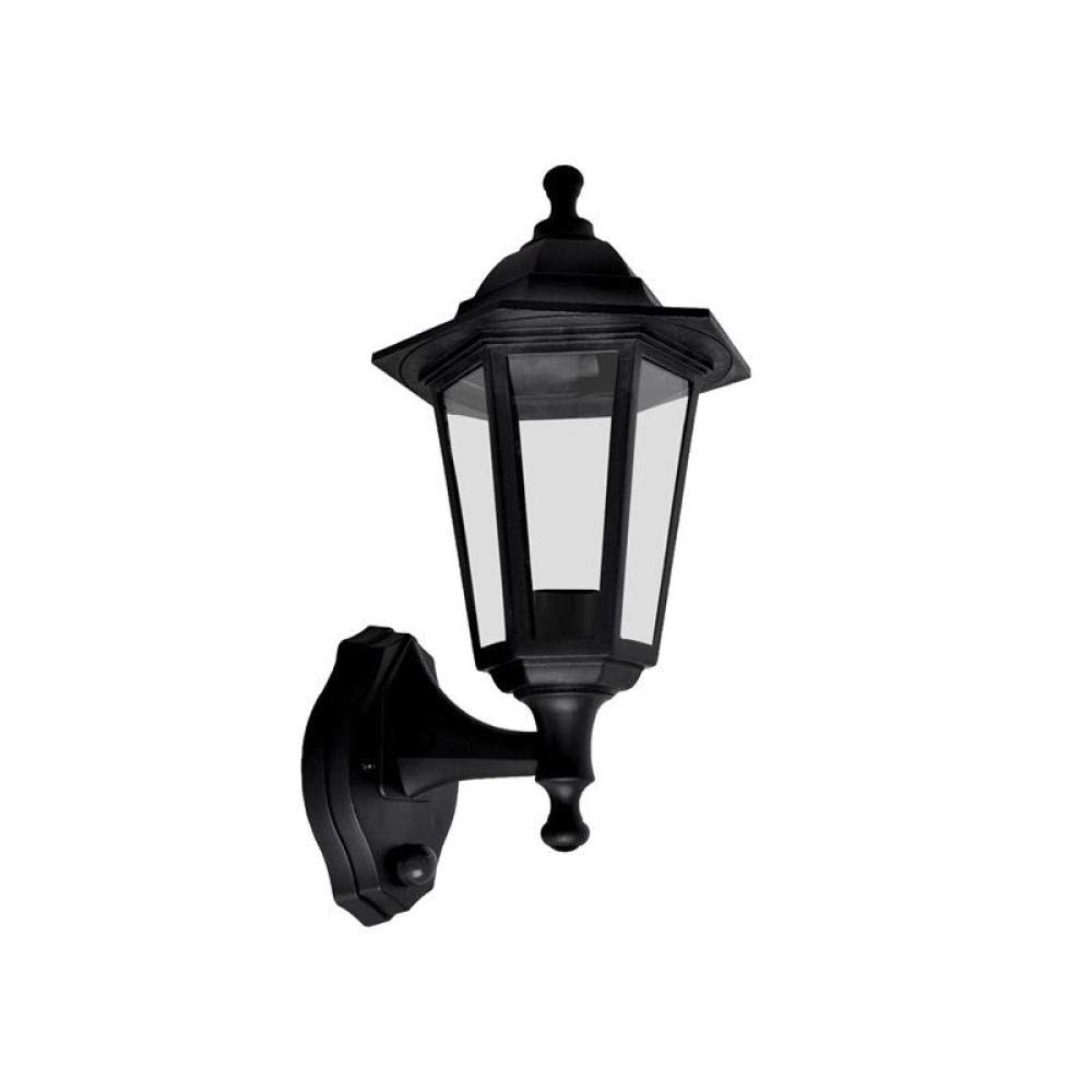 Meridian Lighting Six Panel Lantern with PIR 60W