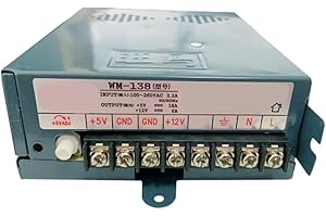 Lhnjimrsy Arcade Power Supply 5V 12V AC/110V-240V for Arcade Game Machine Jamma Arcade Games Board Parts Power Supply