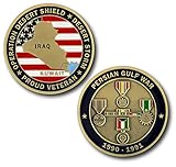 Persian Gulf War/Desert Storm Veteran Challenge Coin