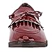 Meeshine Womens Leather Slip on Flat Oxfords Shoes Fringe Low Heel Loafers Shoes
