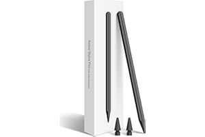 IPENBOX Stylus Pen for iPad, Same as Apple Pencil 2nd Generation, iPad Pencil with Wireless Charging, Compatible with iPad Pro 11 inch 1/2/3/4, iPad Pro 12.9 Inch 3/4/5/6, iPad Air 4/5, iPad Mini 6 (Black)
