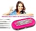 Professional Blackhead & Blemish Remover Kit for Acne Skin, Blackheads, Pimples and Blemishes. 5pcs Extractors Blemish Tools Blackhead Remover with Faux Leather Pink Case.