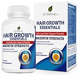 Hair Growth Essentials Pills Supplement - 29 Hair Regrowth Nutrients - Hair Loss Vitamins for Women & Men