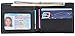 woogwin Mens Slim Bifold Wallet RFID Thin Front Pocket Wallet Genuine Leather(Black (Napa Leather))