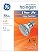 GE Lighting 69164 38-watt 490-Lumen Energy-Efficient Halogen Spotlight Bulb with Medium Base, 6-Pack
