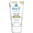Carlson - Key-E Hand & Body Cream, Vitamin E & Organic Aloe, 10000 IU Vitamin E, Fragrance-Free, 2 oz