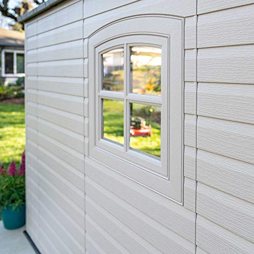 Lifetime 60075 8 X 15 Ft Outdoor Storage Shed Desert Sand Pricepulse lifetime-60075-8-x-15-ft-outdoor-storage-shed-desert-sand-pricepulse