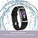 Fitness Tracker, Waterproof Activity Tracker with Heart Rate Monitor and Sleep Monitor,Waterproof Pedometer, Step Counter, Calories Counter for Android & iPhone