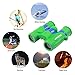 SkyGenius Binoculars for Kids, Mini Binoculars Boys for Bird Watching, Real Optics High Resolution Small Binoculars for Travel Exploring Nature Hiking, for 3-12 Years Old - Green