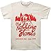 Bravado Rolling Stones Mick Jaggar New York City 1975 T-Shirt - CrèmeMedium