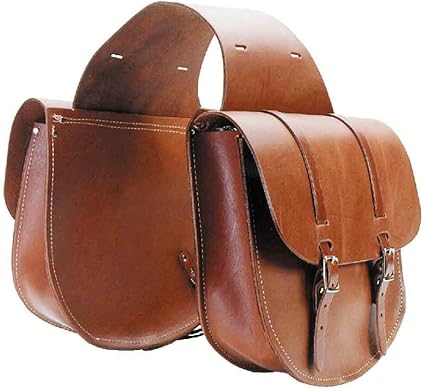 leather saddle bags