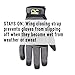 Custom Leathercraft125XX Handyman Flex Grip Work Gloves, XX Large